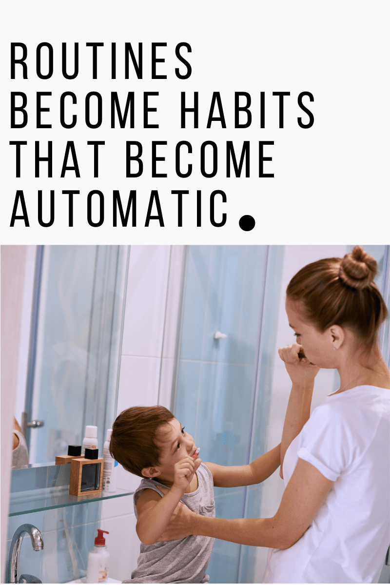 How to develop kids habits